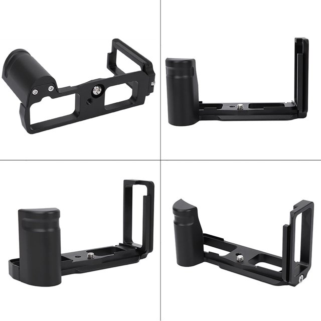 Metal Hand Grip Quick Release Plate L Bracket Holder For OMD/EM5 MARK II Mirrorless Camera,1/4 Inch Hole / 39mm Standard AS Interface