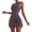 Purple, variant on Tqcoqu Womens Summer Dresses Sleeveless Crew Neck 2 in 1 Mini Dresses Casual Bodycon Athletic Workout Trendy Yoga Dresses,Army Green,Women's S-XL