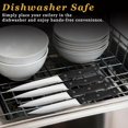 thumbnail image 5 of Steak Knives Set, Premium Stainless Steel Steak Knives Set of 4, Lightweight & Durable Steak Knife, Professional Kitchen Knife Dishwasher Safe, 5 of 5