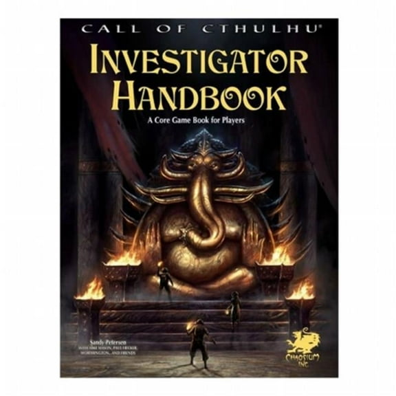 Chaosium CAO23136 Call of Cthulhu-7 Edition Investigators Handbook