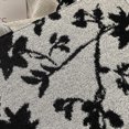 thumbnail image 1 of Bolsa bandolera Floral de moda Para mujer Likrtyny de hombro de lona PU negro L, 1 of 9