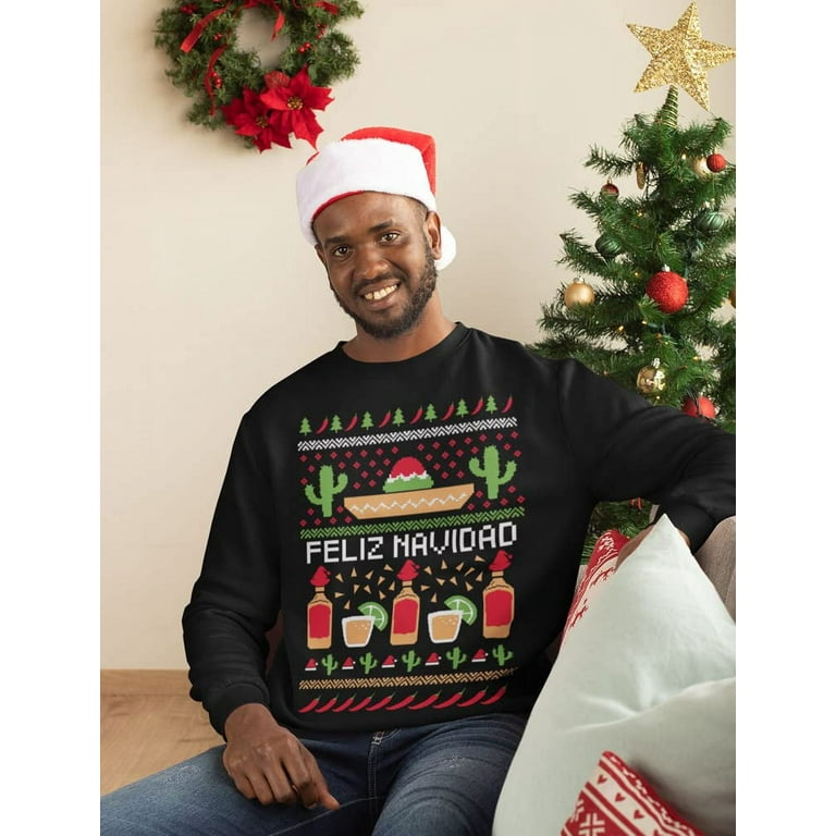 Mens funny ugly christmas sweater hotsell