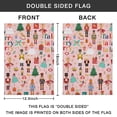 thumbnail image 4 of Christmas Garden Flag - Double Sided 12x18 Inch, Seasonal Outdoor Decor for Yard, Lawn,House - Family,Friends,Christmas., 4 of 5