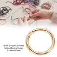 thumbnail image 4 of 20Pcs Spring O Rings,1.57in Diameter 0.2in Thick Strong Copper Secure Closure Spring Buckles for Purse Bag Jewelry DIY, 4 of 8