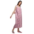 thumbnail image 2 of Moomaya Womens Lace Border Sleepwear For Ladies Button Placket Nightdress, 2 of 6