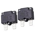 thumbnail image 1 of 2pcs 10a Automatic Thermal Circuit Breaker Thermal Overload Protector 10amp L2 Series 125-250v Ac 50v Dc Automatic Reset Relay Fuse Thermal Switch Cir, 1 of 4