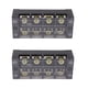 thumbnail image 2 of 2 Piezas Bloque de Tira de Terminales 100A 600V Gran Corriente Fácil Cableado Circuito de Tierra Bloque de Terminales para de Distribución de Energía de Iluminación, 2 of 8