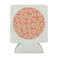 thumbnail image 2 of Peachy Flowers Can Cooler - Drink Sleeve Hugger Collapsible Insulator - Beverage Insulated Holder, 2 of 4
