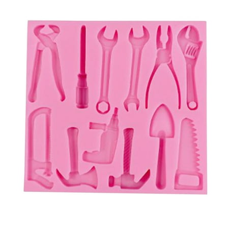 

Yubnlvae Cake Mould Cake Silicone DIY Mold Modeling Hardware Mold Tool Chocolate Plaster Cake Mould Red