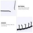 thumbnail image 5 of Mens Workout Headbands 24pcs Teeth Comb Headband Metal Wire Teeth Hair Hoop Non Slip Sharks Tooth Hairband Headpiece Hair Accessories for Girls Women Black Hair Styling Accessories, 5 of 5