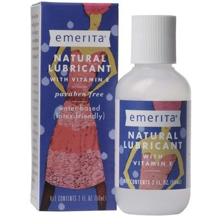 Emerita Lubrifiant naturel avec de la vitamine E - 2 fl oz