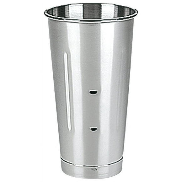 Waring Commercial Stainless Steel Malt Milkshake Mixing Cup, 28 Ounces,Silver