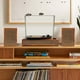 thumbnail image 3 of Tocadiscos de vinilo TANLANIN Vintage Bluetooth de 3 velocidades, 3 of 9
