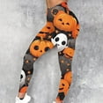 thumbnail image 2 of YABCSAZ Halloween Costumes Yoga Pants for Women Print Casual Slim Fit Drawstring Elastic High Waist Trousers Long Leg Pants Halloween Outfits,Fall Trendy Outfits, 2 of 4