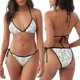 thumbnail image 3 of Disketp Lilies Flowers para Bañador de Dos Piezas para Mujer, Bikini Sexy Halter String, Conjunto de Bikini en Triángulo, 3 of 6