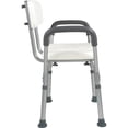 thumbnail image 4 of Silla de ducha Nanofort banco Ajustable con respaldo, 4 of 8