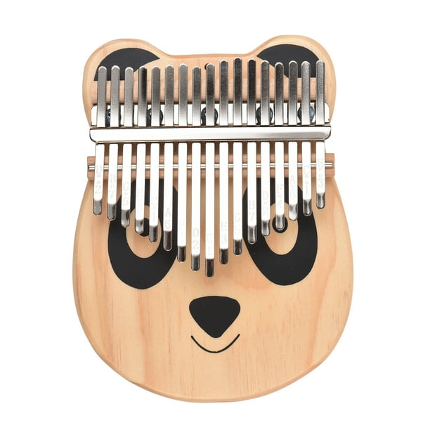 Piano portátil de 17 pulgadas, de madera de pino, con bolsa de transporte y martillo de afinación.