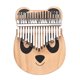 thumbnail image 1 of Piano portátil de 17 pulgadas, de madera de pino, con bolsa de transporte y martillo de afinación., 1 of 6