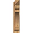 thumbnail image 2 of Ekena Millwork 6"W x 26"D x 30"H Olympic Rough Sawn Arts and Crafts Outlooker, Western Red Cedar, 2 of 4