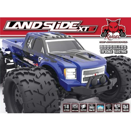 Landslide Xte 1/8 Scale Brushless Monster Truck Electric Blue