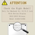 thumbnail image 4 of Case Cover for MacBook Pro 13 inch 2015 2014 2013 2012 A1502 A1425 with Retina Display, Slim Plastic Laptop Skin & Keyboard Cover for MacBook Pro 13 Retina,Forest Alpine, 4 of 7