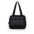 thumbnail image 5 of Igloo Leftover Polyester Lunch Tote Cooler, 9 Can Capacity, Black and White, Well Suited to Hot or Cold Meals Away from Home, 5 of 10