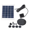 thumbnail image 1 of ZOUSSIQI Solar Powered Water Pump Kit Decoration for Outdoor Garden Pool Water Circulation JU316-64829, 1 of 13