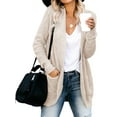 thumbnail image 2 of No Buttons Open Front Women Casual Knit Cardigans, 2 of 5