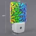 thumbnail image 2 of Fuzoiu Multicolored Butterflies Print Dusk to Dawn LED Night Light with Light Sensor, Energy-Efficient Touch-Safe Night Lamp for Home, Office, and Kids' Rooms-EU, 2 of 7