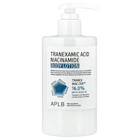APLB Tranexamic Acid Niacinamide Body Lotion, 10.14 fl oz (300 ml)