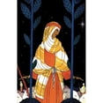 thumbnail image 3 of McIntosh, Frank 17x24 Black Modern Framed Museum Art Print Titled - Palestine-Starlight, 1925, 3 of 5