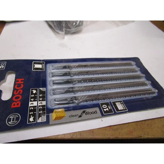 Bosch Jigsaw Blade, U-Shank, 3-5/8 In. L, Pk5