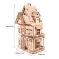 thumbnail image 3 of Wooden Assembly Model, 3D Wooden Puzzle,  Wood For Home Family, 3 of 8