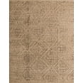 thumbnail image 1 of Ahgly Company Machine Washable Indoor Rectangle Abstract Gold Brown Area Rugs, 4' x 6', 1 of 7