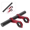 thumbnail image 4 of Bicycle Bell Brackets, Bike Handlebar Extender Bike Flashlight Stand Aluminium Alloy  For Bike Riders For Bike Riding For Bike Cycling For Mountain Bike Black,blue,red, 4 of 8