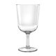 thumbnail image 1 of TarHong Goblet - Vaso de plástico transparente (470 ml), estilo sencillo, 1 of 1