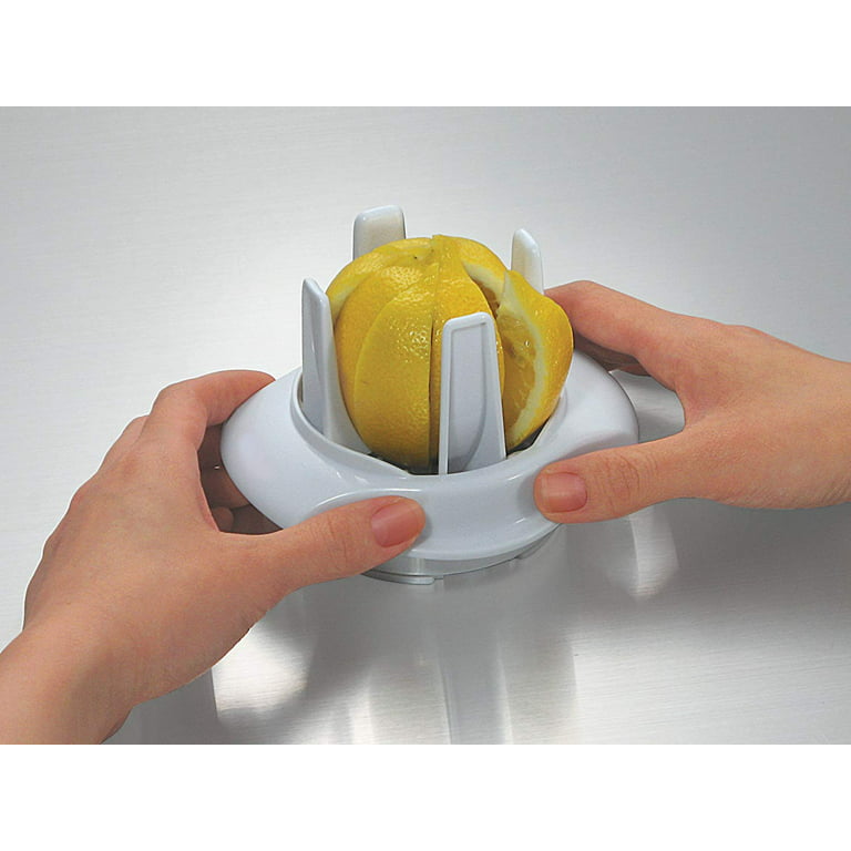 Lemon/Lime Slicer, Fruit Slicer Apple Separator Orange Cutter Enjoy Slices  to Garnish Food Drink Lemon Salt and Tequila