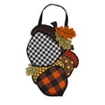 thumbnail image 1 of Buffalo Check Acorn Door Décor, 1 of 2