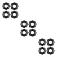 thumbnail image 4 of relayinert 4 Pcs Roulements Pivotants Résistants à la Rouille – Fonctionnement Fluide pour Meubles Roulement Pivotant Plateau Tournant Noir 3 Ensembles, 4 of 6