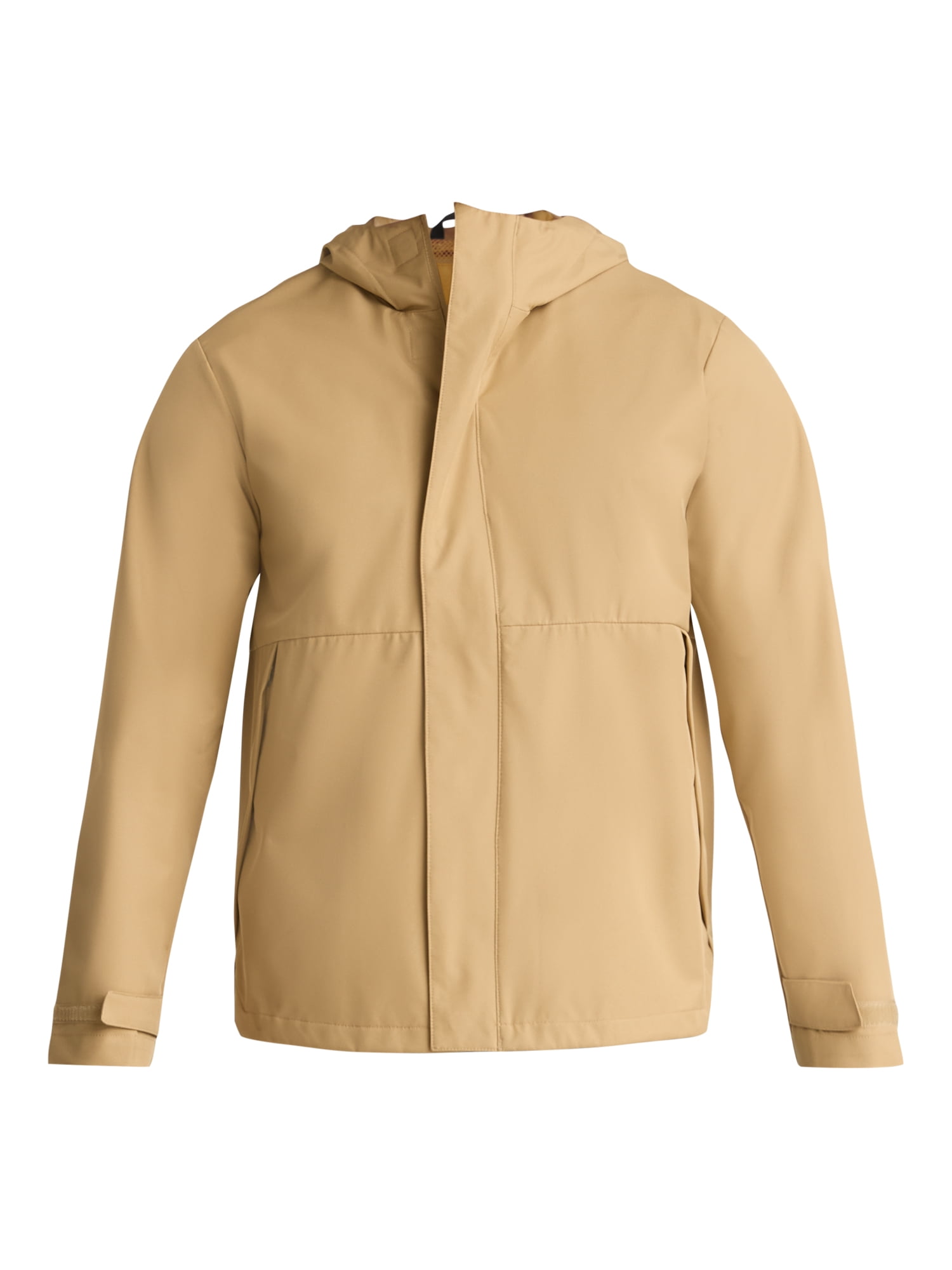 Ozark Trail Men's Rain Jacket with Hood, Sizes S-3XL