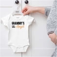 thumbnail image 5 of Grandmas Little Angel Cute Grandkid Romper Boys or Girls Infant Baby Brisco Brands 12M, 5 of 6