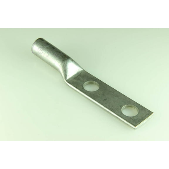 4/0 Ga., 1/2" Stud, Two-Hole Copper Compression Lugs (1 per pack)