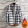 thumbnail image 5 of Towmus Plus Size Classic Flannel Shirt Long Sleeves Casual Button Down Collared Fall Tops M-3XL, 5 of 9
