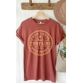 thumbnail image 3 of Farm Fresh Pumpkins Circle Graphic Tee T-Shirt, 3 of 10