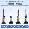 thumbnail image 3 of Paquete de 4 filtros de repuesto para aspiradora Bissell PowerForce, 3 of 7