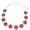 Fuchsia, variant on CTM Circle Stone Beaded Concho Silver Chain Belt Adjustable (Women)