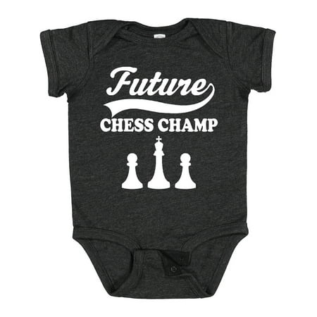 

Inktastic Future Chess Champ Game Champion Boys or Girls Baby Bodysuit