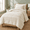 Beige-Twin/Twin XL, variant on Bohoforter Set King - Tufted Bedding Beige