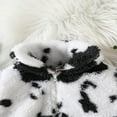 thumbnail image 3 of Combinaison de Jeu Chaude à Manches Longues Bébé Hiver Col Rouleur Imprimé Vache, 3 of 6