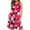 Hot Pink, variant on Herrnalise Summer Dresses for Women 2024 Trendy Floral Print T-shirt Vest Beach Dress Sleeveless Pocket Loose Boho Round Neck Mid Length Sun Dress Hot Pink